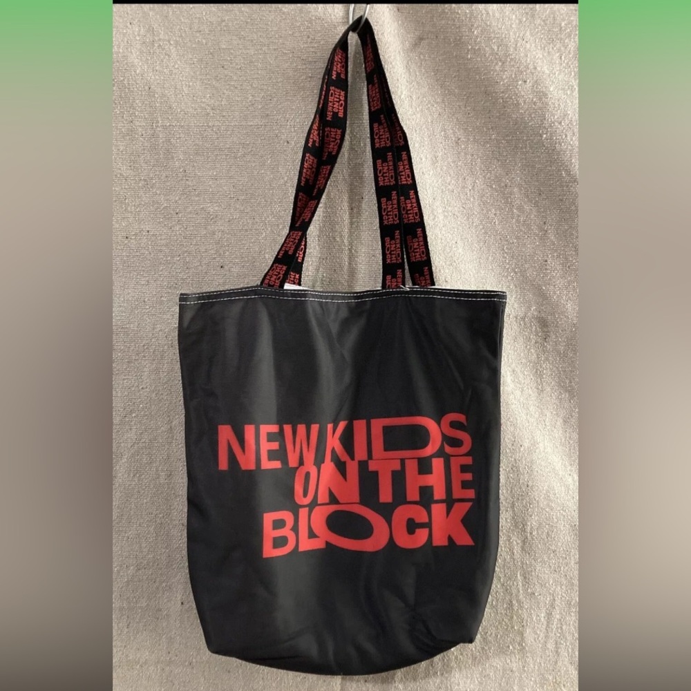 New Kids On The Block Concert Tour Fabric Tote Bag NKOTB Boy Band Merchandise - Picture 3 of 9
